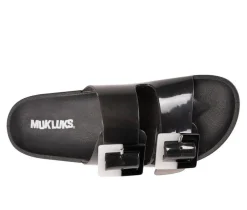 Women's MUK LUKS Grand Cayman Lucite Slide Sandals