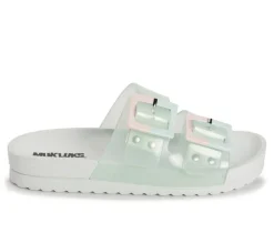 Women's MUK LUKS Grand Cayman Lucite Slide Sandals
