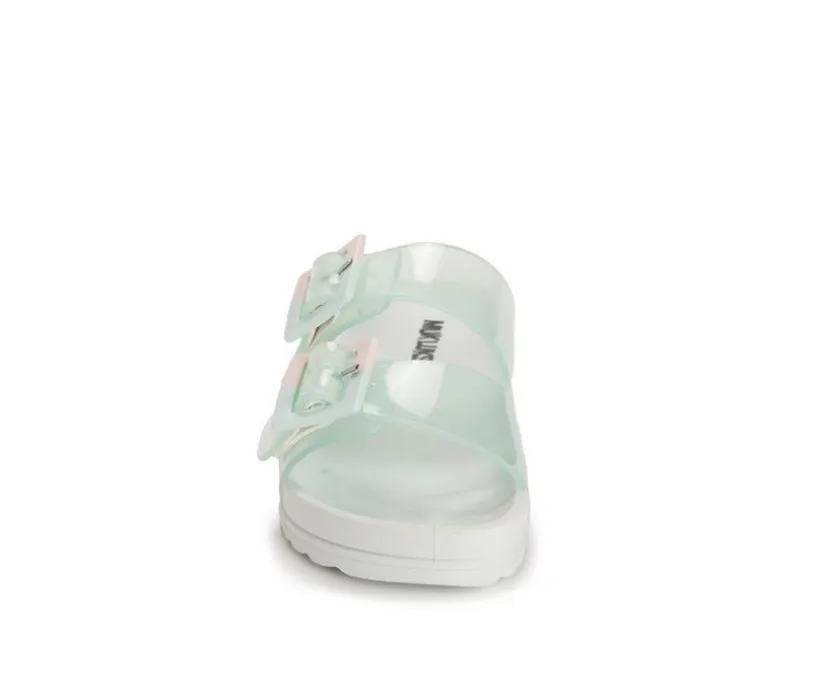 Women's MUK LUKS Grand Cayman Lucite Slide Sandals