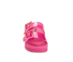 Women's MUK LUKS Grand Cayman Lucite Slide Sandals