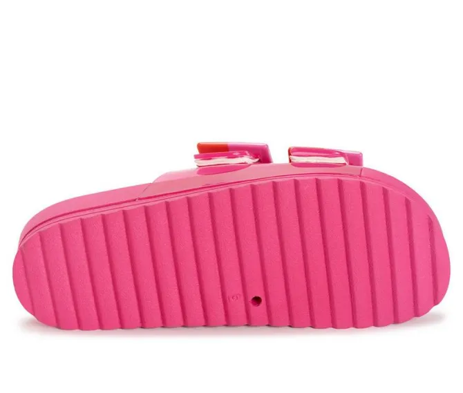 Women's MUK LUKS Grand Cayman Lucite Slide Sandals