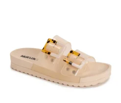 Women's MUK LUKS Grand Cayman Lucite Slide Sandals