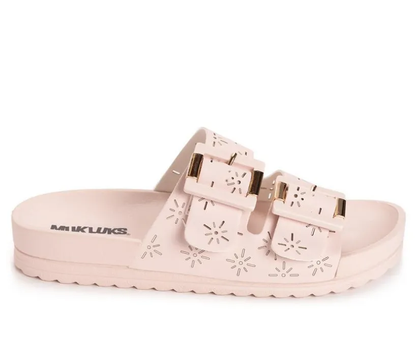 Women's MUK LUKS Grand Cayman Perf Slide Sandals
