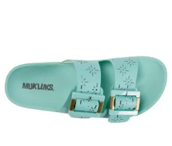 Women's MUK LUKS Grand Cayman Perf Slide Sandals