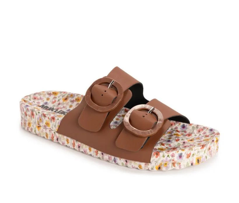 Women's MUK LUKS Grand Cayman Printed Slide Sandals