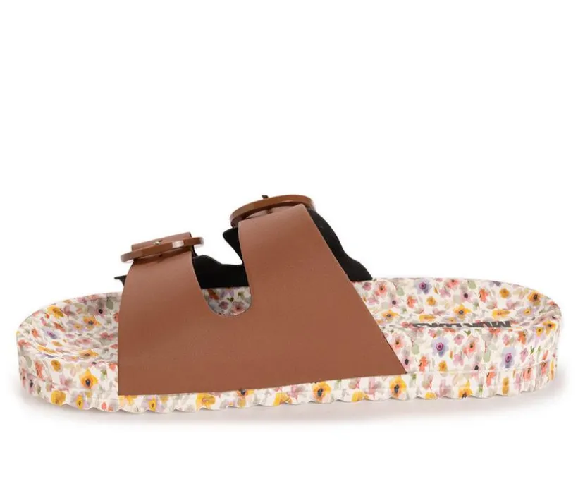 Women's MUK LUKS Grand Cayman Printed Slide Sandals