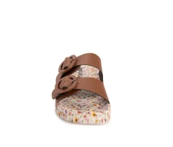 Women's MUK LUKS Grand Cayman Printed Slide Sandals
