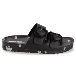 Women's MUK LUKS Grand Cayman Printed Slide Sandals