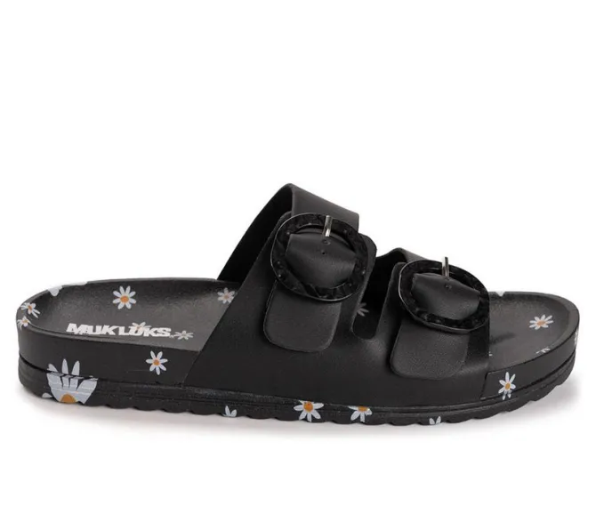 Women's MUK LUKS Grand Cayman Printed Slide Sandals