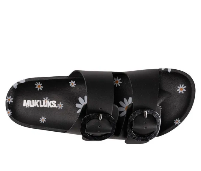 Women's MUK LUKS Grand Cayman Printed Slide Sandals