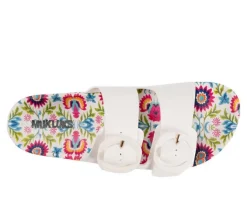 Women's MUK LUKS Grand Cayman Printed Slide Sandals