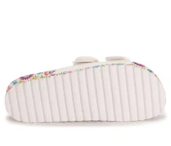 Women's MUK LUKS Grand Cayman Printed Slide Sandals