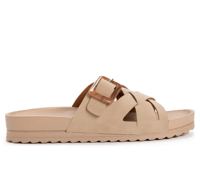 Women's MUK LUKS Grand Shayna Footbed Sandals