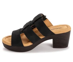Women's MUK LUKS Myra Heeled Sandals