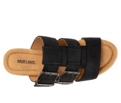Women's MUK LUKS Myra Heeled Sandals