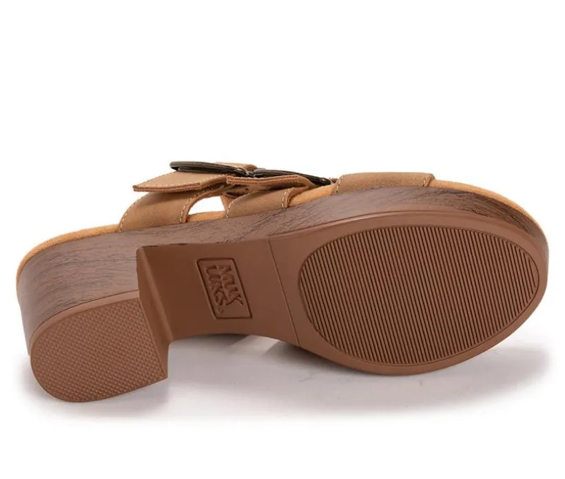 Women's MUK LUKS Myra Heeled Sandals