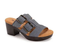Women's MUK LUKS Myra Heeled Sandals