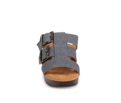 Women's MUK LUKS Myra Heeled Sandals