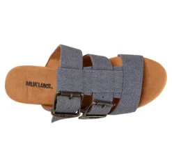 Women's MUK LUKS Myra Heeled Sandals