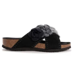 Women's MUK LUKS Penelope Footbed Sandals
