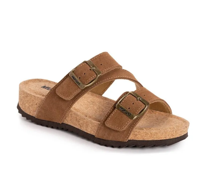 Women's MUK LUKS Poppy Footbed Sandals