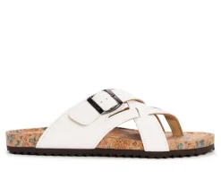Women's MUK LUKS Tanner Terra Turf Footbed Sandals