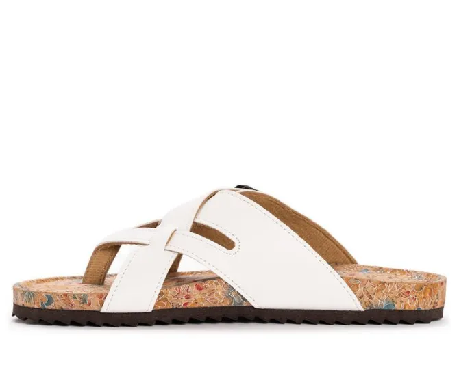 Women's MUK LUKS Tanner Terra Turf Footbed Sandals