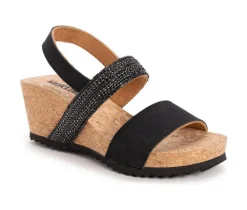 Women's MUK LUKS Wendy Wedge Sandals