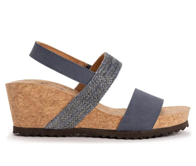 Women's MUK LUKS Wendy Wedge Sandals