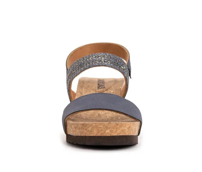 Women's MUK LUKS Wendy Wedge Sandals