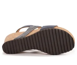 Women's MUK LUKS Wendy Wedge Sandals