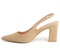 Women's New York and Company Theresa Slingback Pumps