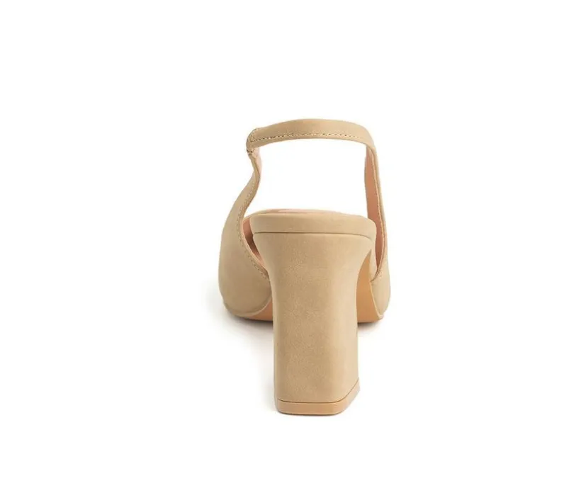 Women's New York and Company Theresa Slingback Pumps