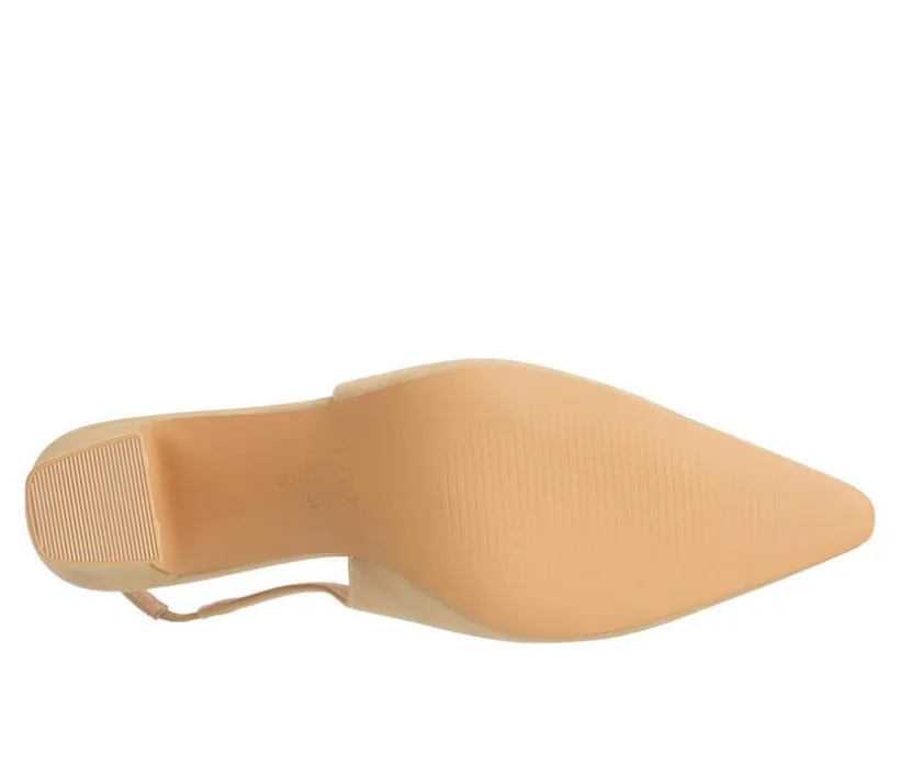 Women's New York and Company Theresa Slingback Pumps