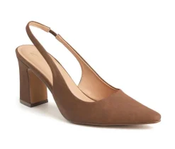 Women's New York and Company Theresa Slingback Pumps