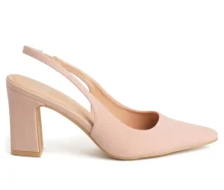 Women's New York and Company Theresa Slingback Pumps