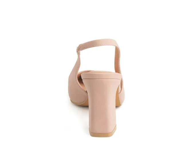 Women's New York and Company Theresa Slingback Pumps