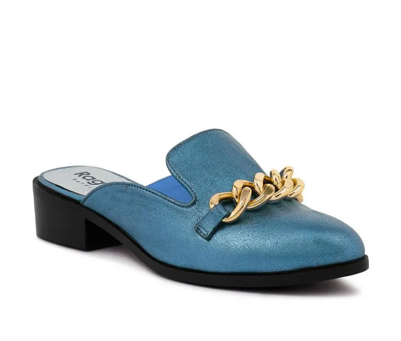 Women's Rag & Co Aksa Low Block Heel Mules