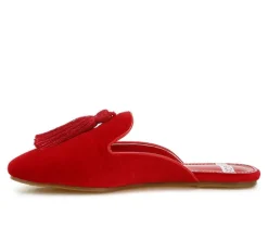Women's Rag & Co Cardinal Mules
