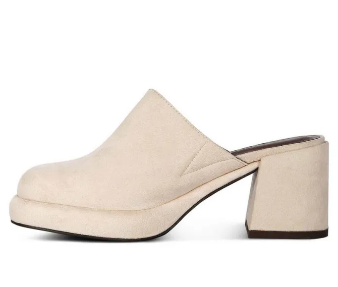 Women's Rag & Co Delaunay Block Heel Mules