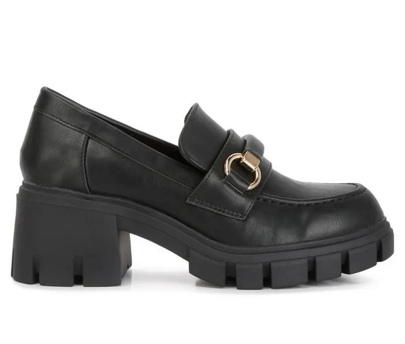 Women's Rag & Co Evangeline Lugged Loafers
