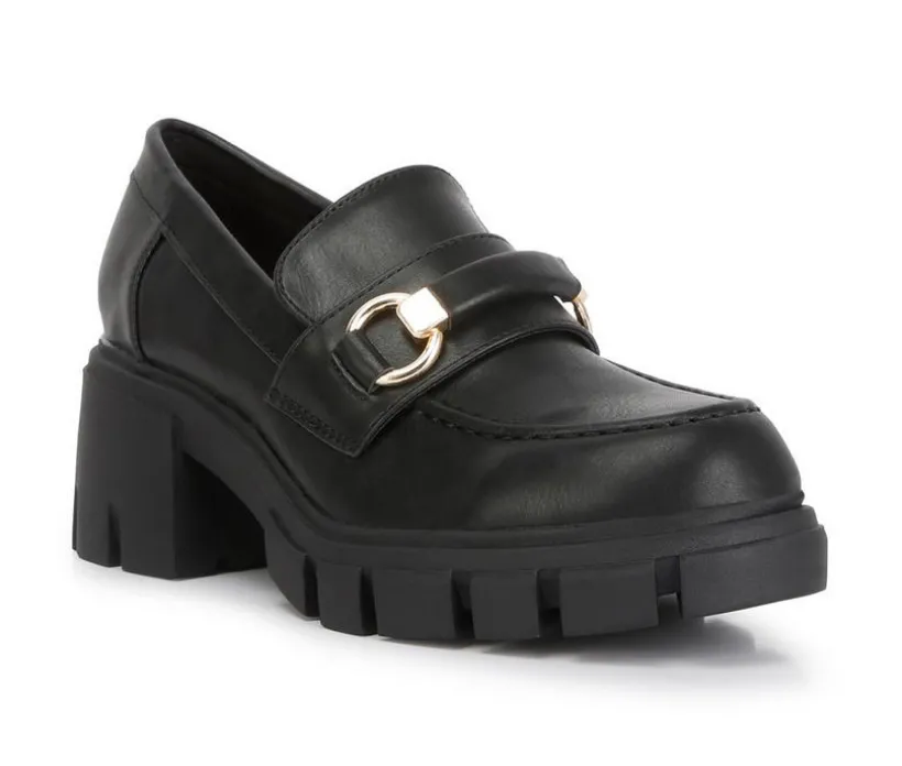 Women's Rag & Co Evangeline Lugged Loafers