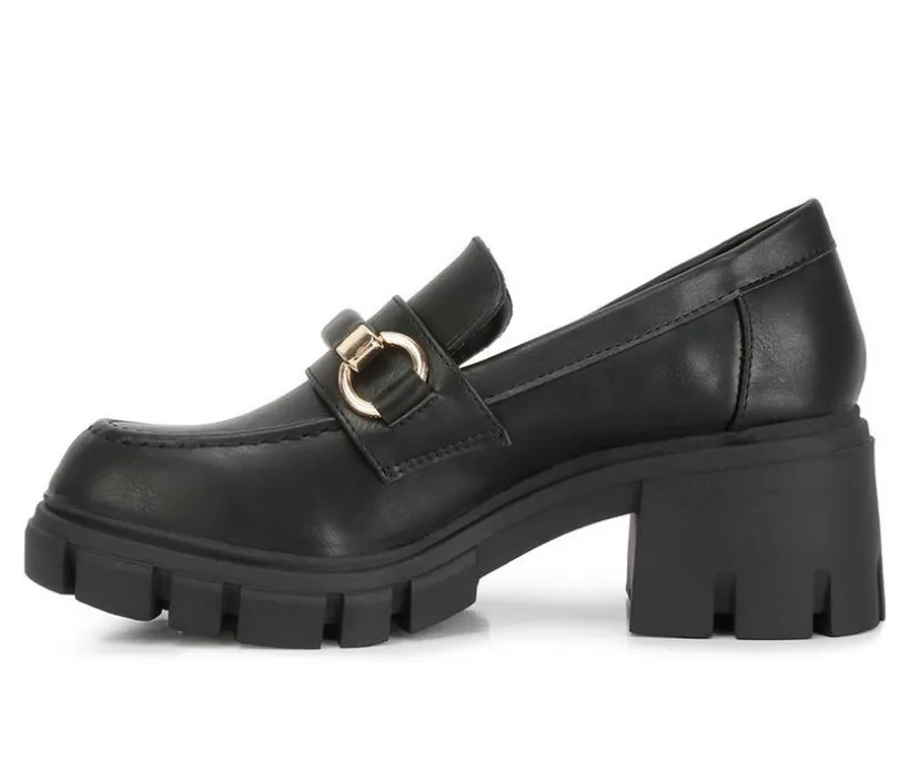 Women's Rag & Co Evangeline Lugged Loafers