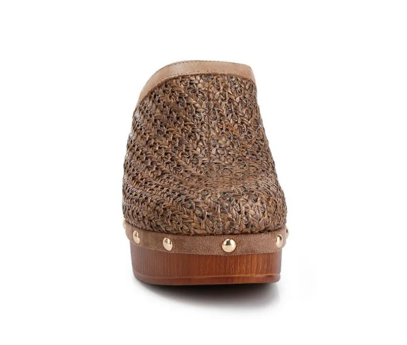 Women's Rag & Co Jeydena Heeled Clogs