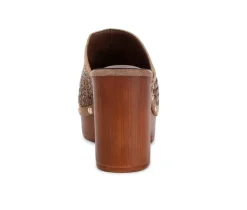 Women's Rag & Co Jeydena Heeled Clogs
