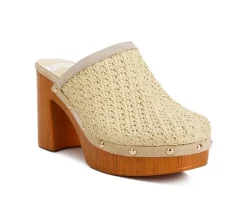 Women's Rag & Co Jeydena Heeled Clogs