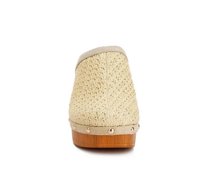 Women's Rag & Co Jeydena Heeled Clogs
