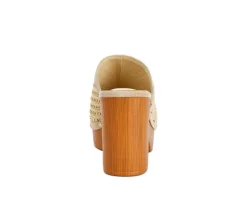 Women's Rag & Co Jeydena Heeled Clogs