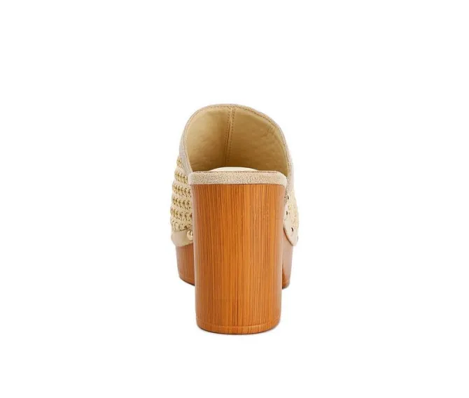 Women's Rag & Co Jeydena Heeled Clogs