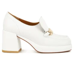 Women's Rag & Co Morgan Block Heel Loafers